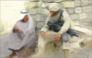 Two Middle-Eastern men